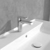 Villeroy & Boch Liberty 110mm Single-Lever Basin Mixer with Pop-Up Waste in Chrome - TVW10700100061