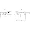 Villeroy & Boch O.Novo Start Single-Lever Shower Mixer in Chrome - TVS10530111061