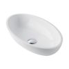 UK Bathrooms Essentials 510mm Oval Countertop Basin