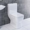 UK Bathrooms Essentials Zaysan Close Coupled Toilet