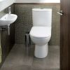 UK Bathrooms Essentials Amur Close Coupled WC Bundle