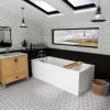 UK Bathrooms Essentials Aldan Standard Single Ended Bath