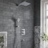 Villeroy & Boch Universal Square Complete Shower Set in Chrome - VBSSPACK2