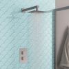 UK Bathrooms Essentials Shower Bundle 2 in Chrome