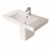 The White Space Scene 800mm Basin and Pedestal 