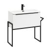 Amara Huby Sink Unit with Black Washstand