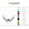Lustrolite Panel Internal Corner Profile in Matt Aluminium - LUAP-15-0020