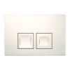 Geberit Delta 35 Dual Flush Plate in White - 115.135.11.5