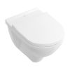 Villeroy and Boch O.Novo Replacement Standard Hinge Toilet Seat - 9M396101
