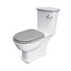 RAK Washington Replacement Soft Close Toilet Seat in Matt Grey - RAKWTNSEAT503