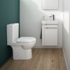 Geberit Selnova Compact Close Coupled WC in White - 500478017
