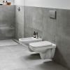 Geberit Selnova Square Wall-hung WC in White - 501457006