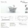 Royce Morgan Melrose Double Ended Freestanding Bath with Plinth - RMF30