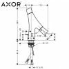 AXOR Starck Organic 50 Basin Mixer Tap - 12014000