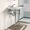 Imperial Small Basin Stand with Astoria Deco Basin