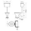 Imperial Oxford Low Level Toilet - OX1WC01030