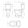 Imperial Drift Close Coupled Toilet - DR1WCC1030