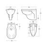 Imperial Bergier Wall Mounted Bidet - BE1BH11030