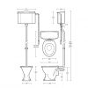 Imperial Firenze High Level Pan And Cistern - FI1WC01030