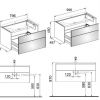 Keuco Royal Reflex Washbasin Vanity Unit with Basin - 34071311001