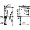 Keuco Edition 400 Side Lever Basin Mixer Tap - 51505010100