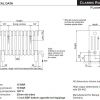Bisque Classic 6 Column Radiator - 6F401389010