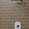 Imperial Quadrata Concealed Cambridge Dual Outlet Shower Kit with Attica Waterfall Head - ZXM86200102W