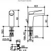 Keuco Moll Single Lever Basin Mixer Tap 120 - 52702010100