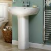 UK Bathrooms Essentials Lily Wash Basin 55cm