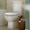 UK Bathrooms Essentials Lily Close Coupled Toilet