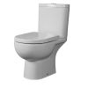 UK Bathrooms Essentials Lily Close Coupled Toilet