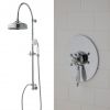 Imperial Westminster Concealed Shower with Edwardian Riser Set and Drench Head