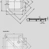 Kaldewei Zirkon Quadrant Steel Shower Tray - 687744510999
