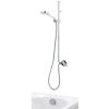 Aqualisa Q Smart Shower with Adjustable Head & Overflow Bath Filler