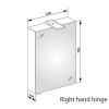Keuco Royal 15 Single Door Mirror Cabinet - 14401171231