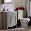 Noble Classic Extra Deep Vanity Unit with Worktop and Washbasin - ONP114