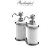 Burlington Traditional Double Liquid Soap Dispenser - A20CHR