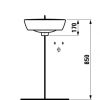Laufen Pro corner hand basin - 16958WH