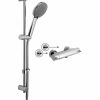 Vado Celsius Thermostatic 4 Function Shower Kit with Wall Brackets - CEL-1701-3/4-11-C/P