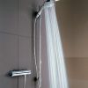 Grohe Grohtherm 3000 Thermostatic Shower Mixer with Rainshower Cosmopolitan Shower Set - 34275000
