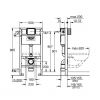Grohe Rapid SL WC Installation Frame - 38948000