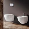 Abacus Bathrooms Simple Wall-hung Bidet - VBSW-35-6505