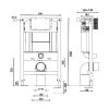 Abacus Easi-plan Toilet Frame & Cistern Packs