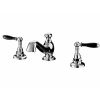 Imperial Notte 3 Hole Basin Mixer Tap