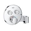 Grohe SmartControl Double Thermostatic Round Valve with Holder - 29120000