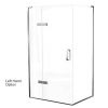 Matki EauZone Plus Hinged Shower Door with Hinge Panel for Corner