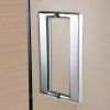 Matki EauZone Plus Hinged Shower Door with Hinge and Inline Panel for Corner
