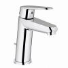 Grohe Eurodisc Cosmopolitan Small Basin Mixer Tap with Pop-up Waste Set - 23049002