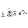 Perrin and Rowe Traditional 180mm Four Hole Bath Set 
