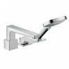 Hansgrohe Metropol 3 Hole Bath Mixer Tap with Shower Handset and Lever Handle - 32550000